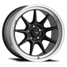 Load image into Gallery viewer, Konig Countergram 19x9.5A 5x114.3 ET35 Matte Black / Matte Machined Lip