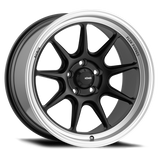 Konig Countergram 19x9.5A 5x114.3 ET35 Matte Black / Matte Machined Lip