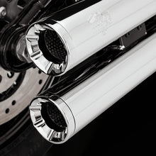 Load image into Gallery viewer, Vance &amp; Hines HD Softail 18-22 Eliminator S/OS Chrome Slip-On Exhaust