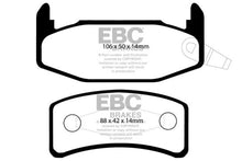 Load image into Gallery viewer, EBC 88-90 Buick Regal 2.8 Yellowstuff Rear Brake Pads