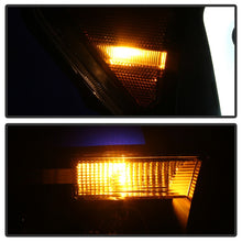 Load image into Gallery viewer, xTune Toyota Tundra 07-13 LED Light Bar Projector Headlights Black Smoked PRO-JH-TTU07-LED-BSM