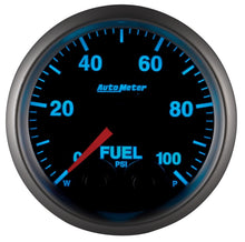 Load image into Gallery viewer, Autometer Elite 52mm 0-100 PSI Fuel Pressure Peak &amp; Warn w/ Electronic Control Gauge