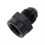 Fragola -6AN x 5/8-18 Fem Inv. Flare Adapter - Black