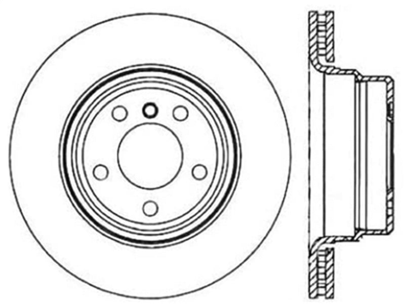 StopTech Slotted & Drilled Sport Brake Rotor