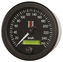 Load image into Gallery viewer, Autometer Stack 88mm 0-260 KM/H Electronic Speedometer - Black