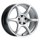 Kansei K11S Tandem 18x9in / 5x120 BP / 35mm Offset / 73.1mm Bore - Hyper Silver Wheel