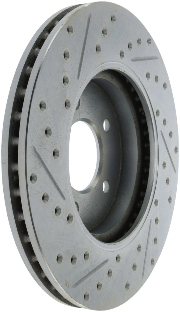 StopTech Select Sport Drilled & Slotted Rotor - Front Right