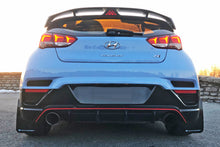 Load image into Gallery viewer, Rally Armor 19-22 Hyundai Veloster N Black UR Mud Flap w/ Red Logo