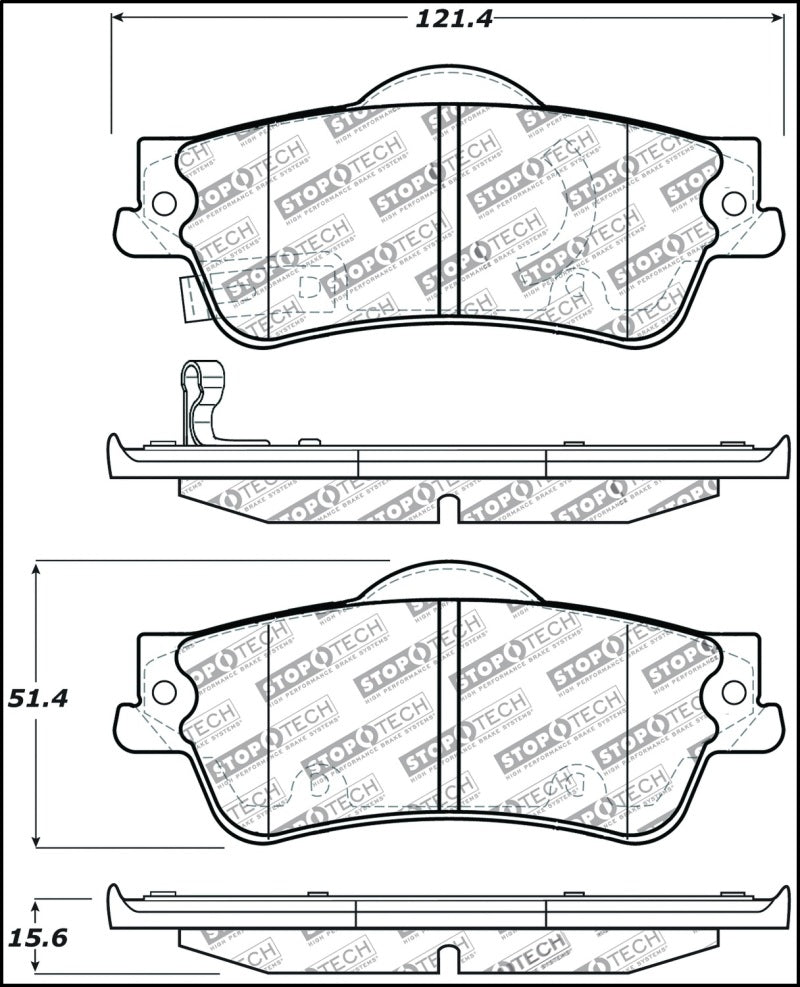 StopTech Performance Brake Pads