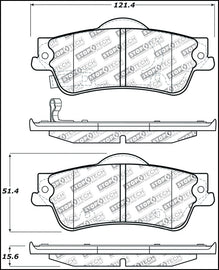 StopTech Performance Brake Pads
