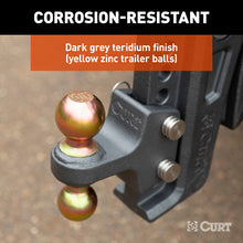 Load image into Gallery viewer, Curt Replacement Rebellion XD Adjustable Dual Ball 2in &amp; 2-5/16in