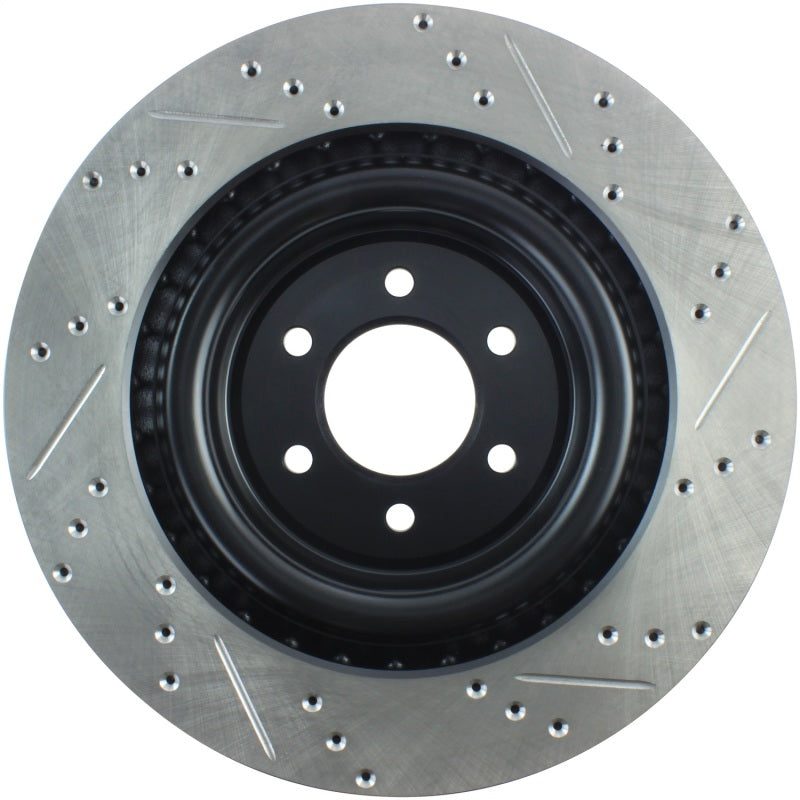 StopTech Power Slot 03-06 & 08-10 Dodge Viper SRT-10 Drilled & Slotted Right Front Rotor