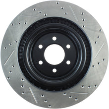 Load image into Gallery viewer, StopTech Power Slot 03-06 &amp; 08-10 Dodge Viper SRT-10 Drilled &amp; Slotted Right Front Rotor