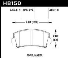 Load image into Gallery viewer, Hawk HP+ Street Brake Pads