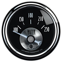 Load image into Gallery viewer, Autometer Prestige Series 52mm 100-250 Deg F Short Sweep Electronic Water Temperature Gauge