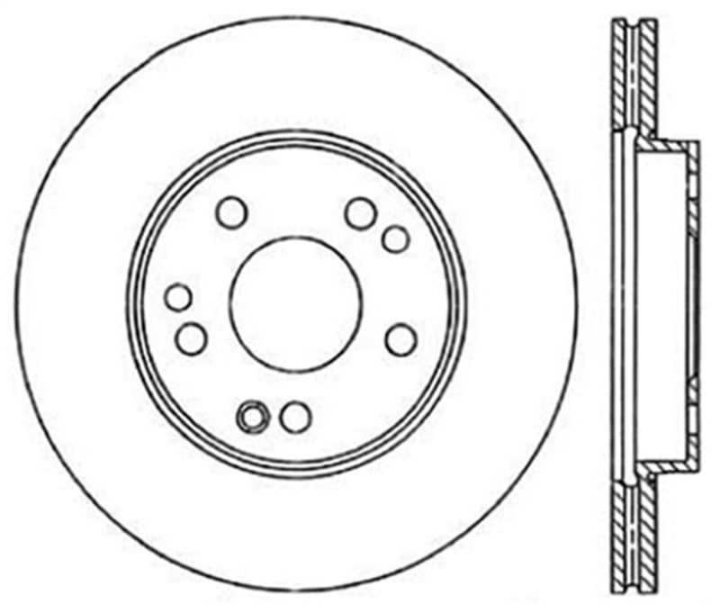 StopTech Drilled Sport Brake Rotor