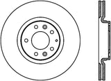 StopTech 06-07 Mazda6 Slotted & Drilled Left Front Rotor