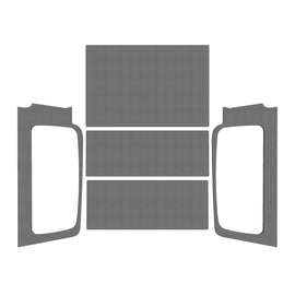 DEI 04-06 Jeep Wrangler LJ Unliminted Headliner Complete Kit - Gray