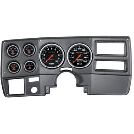 Autometer Sport-Comp 73-83 Chevy Truck/ Suburban Dash Kit 6pc Tach / MPH / Fuel / Oil / WTMP / Volt