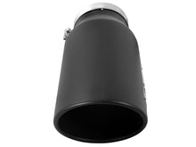 Load image into Gallery viewer, aFe POWER MACH Force-Xp 5in 304 Stainless Steel Exhaust Tip 5In x 7Out x15Lin Bolt-On Right-Blk