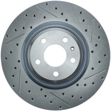 Load image into Gallery viewer, StopTech Select Sport 14-19 Audi A4i Slotted and Drilled Left Front Rotor