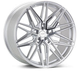 Vossen HF-7 22x9 / 5x112 / ET32 / Flat Face / 66.5 - Silver Polished Wheel