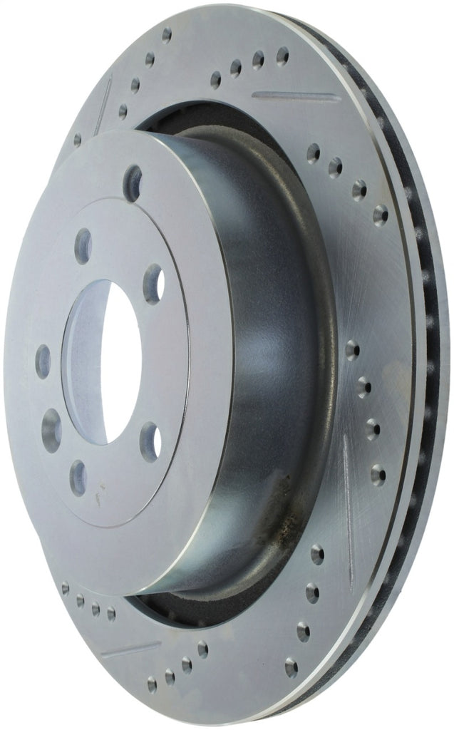 StopTech Select Sport Drilled & Slotted Rotor - Rear Right