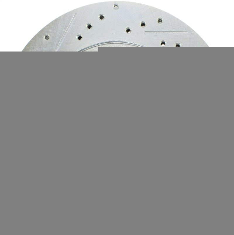 StopTech Select Sport 08-19 Toyota Highlander Sport Drilled / Slotted Front Left Brake Rotor