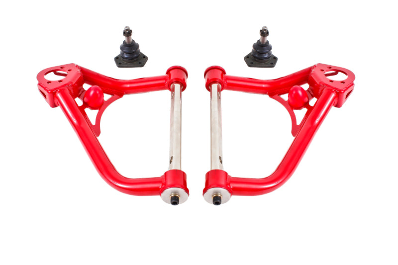 BMR 67-69 1st Gen F-Body Non-Adj. Upper A-Arms (Polyurethane) - Red - GTR Auto