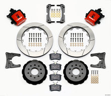 Load image into Gallery viewer, Wilwood Combination Parking Brake Rear Kit 12.88in Red 2005-2014 Mustang