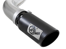 Load image into Gallery viewer, aFe Large Bore-HD 4in 409 SS DPF-Back Exh 18-19 Ford F-150 V6-3.0L (td) w/ Black Tip