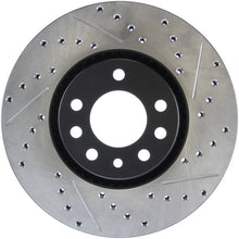 Load image into Gallery viewer, StopTech 03-09 Saab 9-3 Slotted &amp; Drilled Left Front Rotor