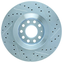 Load image into Gallery viewer, StopTech Select Sport 06-09 Audi A4 Slotted &amp; Drilled Front Right Rotor