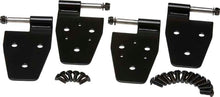 Load image into Gallery viewer, Kentrol 87-95 Jeep Wrangler YJ Door Hinge Set 4 Pieces - Powdercoat Black