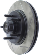 Load image into Gallery viewer, StopTech Power Slot 01-03 Ford F150 5 Lug Front Left SportStop Slotted Rotor