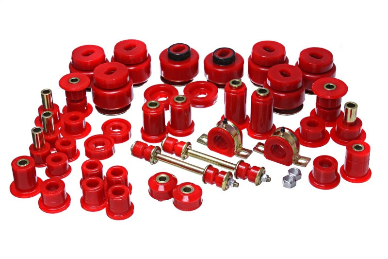 Energy Suspension 07-10 Chevy/GMC Hyper-Flex Master Bushing Set - Red - GTR Auto