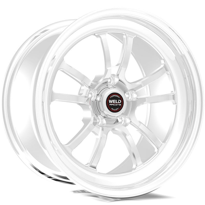Weld S70 RT-S 17x10.5in / 5x120 BP / 7.7in. BS - Polished Center - Polished Shell Wheel