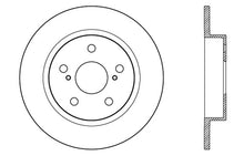 Load image into Gallery viewer, StopTech SportStop 10-13 Scion tC Drilled Left Rear Rotor