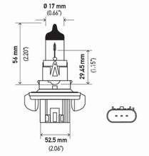 Load image into Gallery viewer, Hella Bulb H13 12V 60/55W P264T T4 (2)