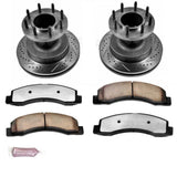 Power Stop 99-02 Ford F-350 Super Duty Front Z36 Truck & Tow Brake Kit