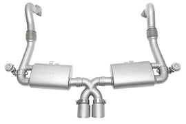 SOUL 17+ Porsche 718 Cayman / Boxster Valved Exhaust - Slash Cut Signature Satin Tips