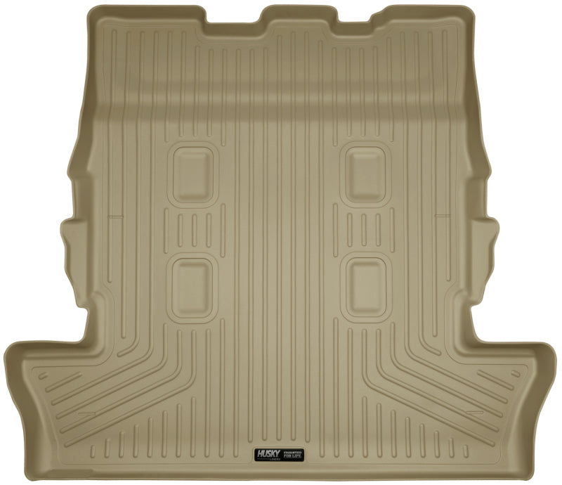 Husky Liners 08-11 Lexus LX570 Weatherbeater Tan Rear Cargo Liner (Folded 3rd Row) - GTR Auto