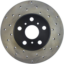 Load image into Gallery viewer, StopTech 90-91 Toyota Celica GT/GT-S Drilled Front Left Rotor