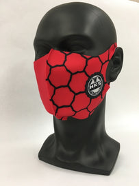 HKS Graphic Mask SPF Red - Extra Large - GTR Auto