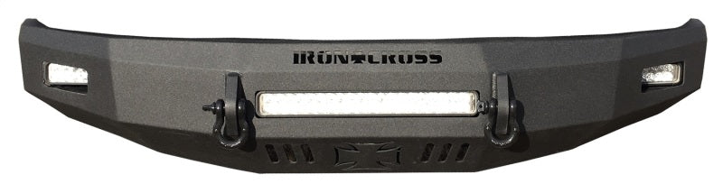 Iron Cross 17-19 Ford F-250/350 Super Duty Low Profile Front Bumper - Matte Black