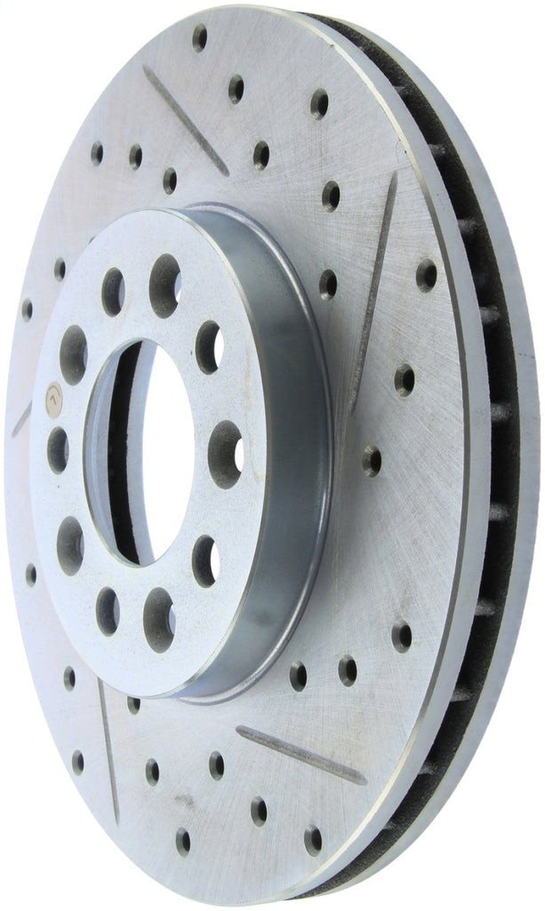 StopTech Select Sport Drilled & Slotted Rotor - Front Right