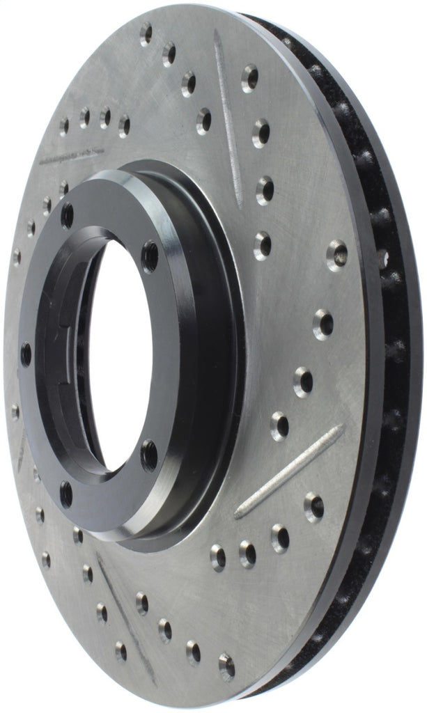 StopTech 95-04 Toyota Tacoma Left Front Slotted & Drilled Rotor