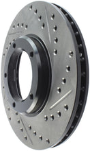 Load image into Gallery viewer, StopTech 95-04 Toyota Tacoma Left Front Slotted &amp; Drilled Rotor