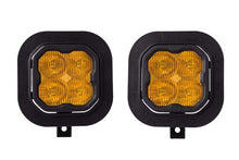 Load image into Gallery viewer, Diode Dynamics SS3 LED Pod Max Type SD Kit - Yellow SAE Fog