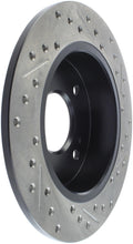Load image into Gallery viewer, StopTech Power Slot 89-98 Nissan 240SX Slotted &amp; Drilled Left Rear Rotor
